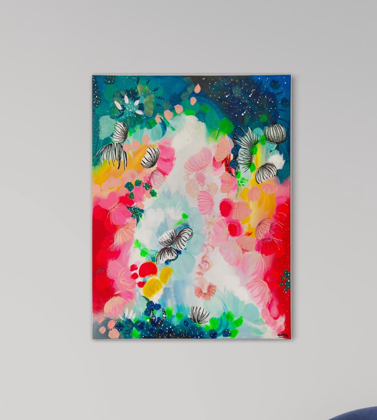 Tableau peinture acrylique