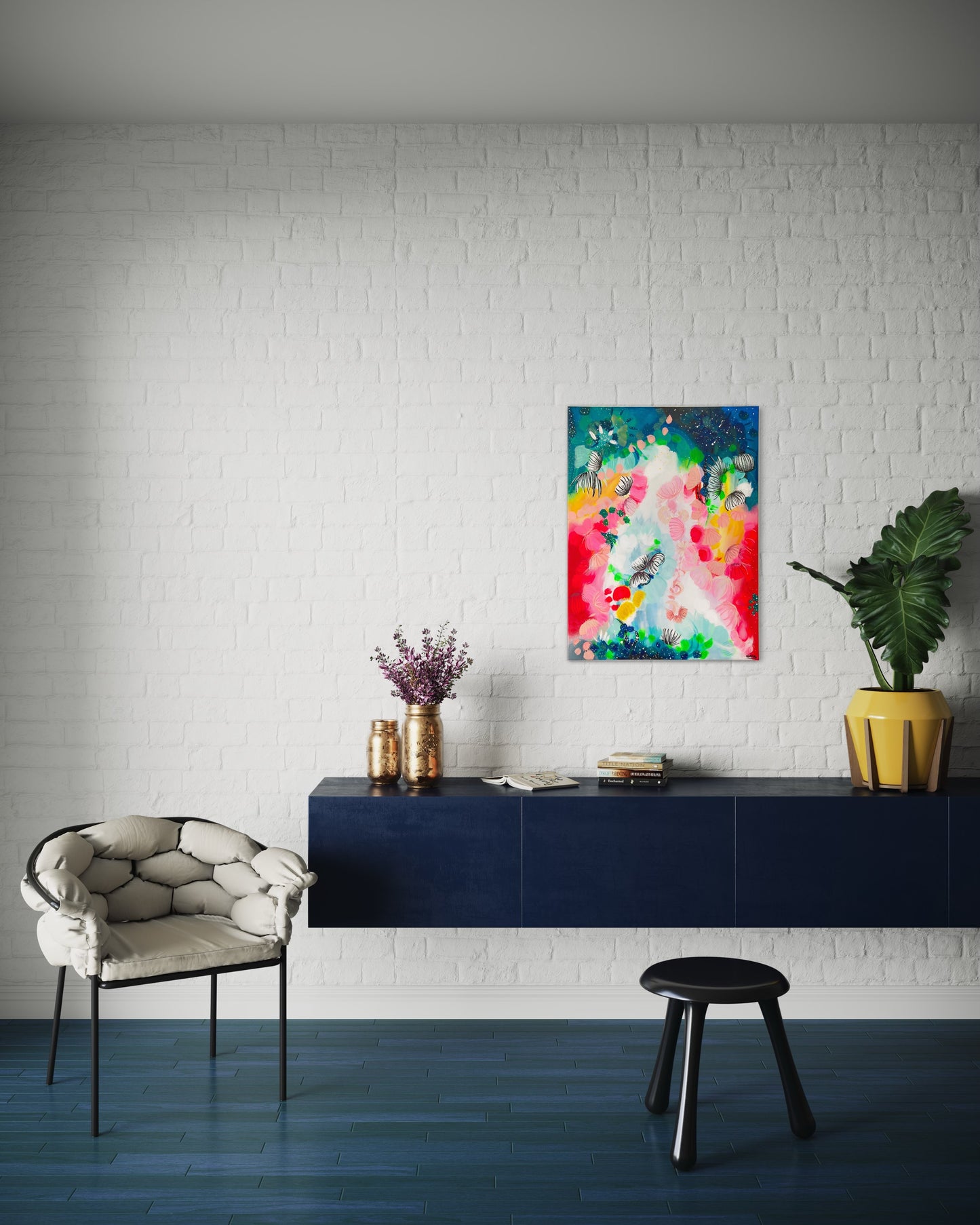 Tableau peinture acrylique