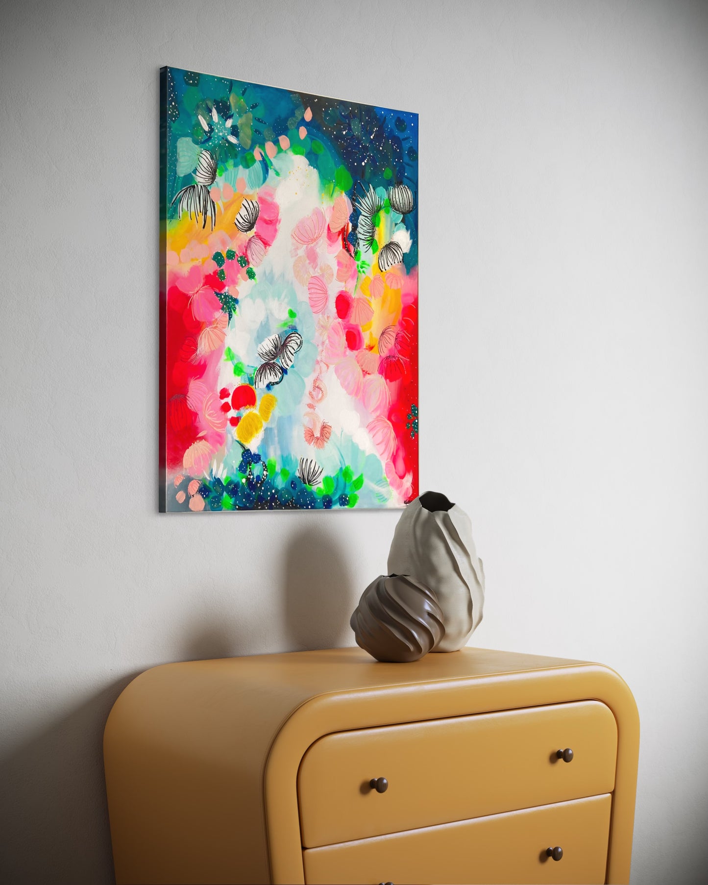 Tableau peinture acrylique