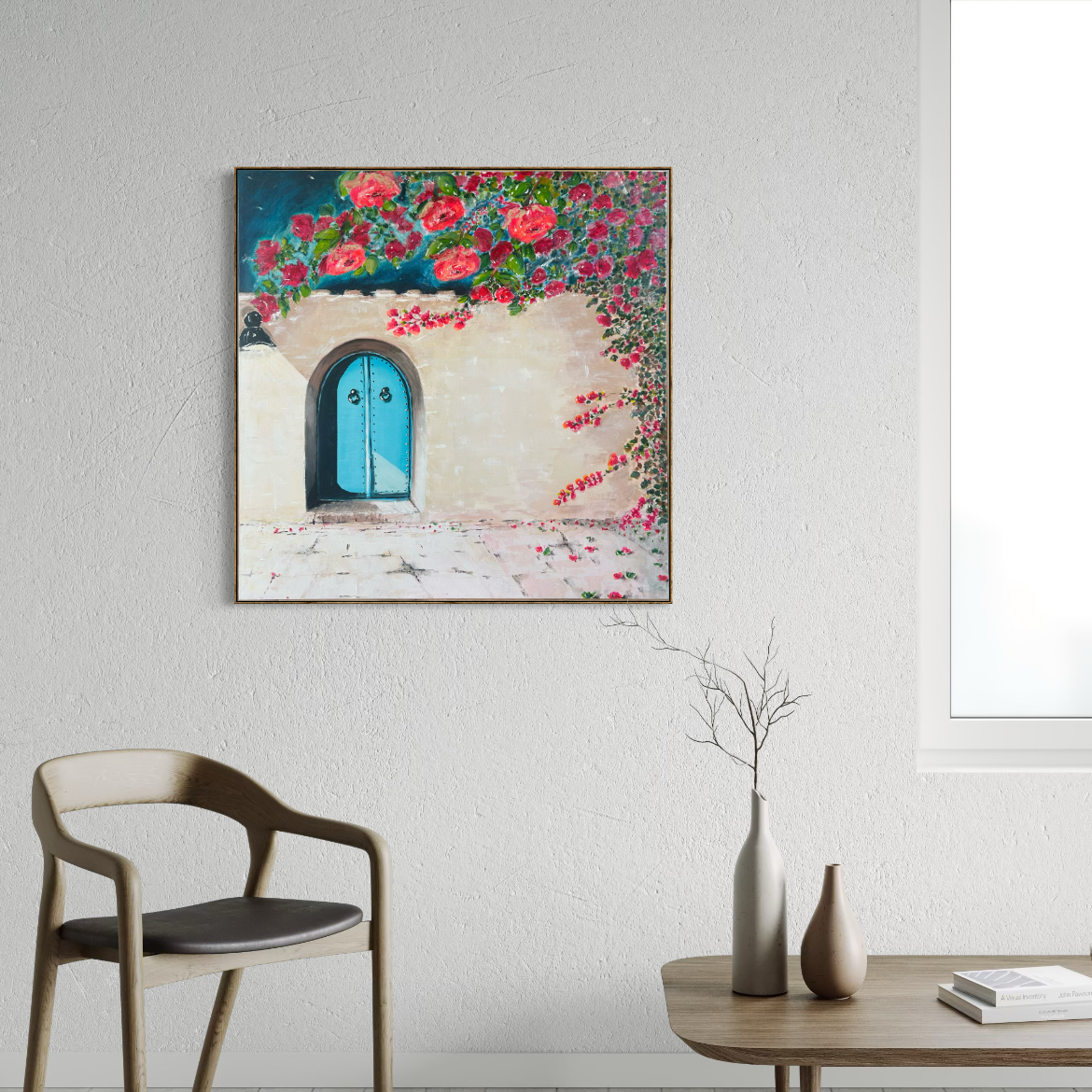 La porte bleue