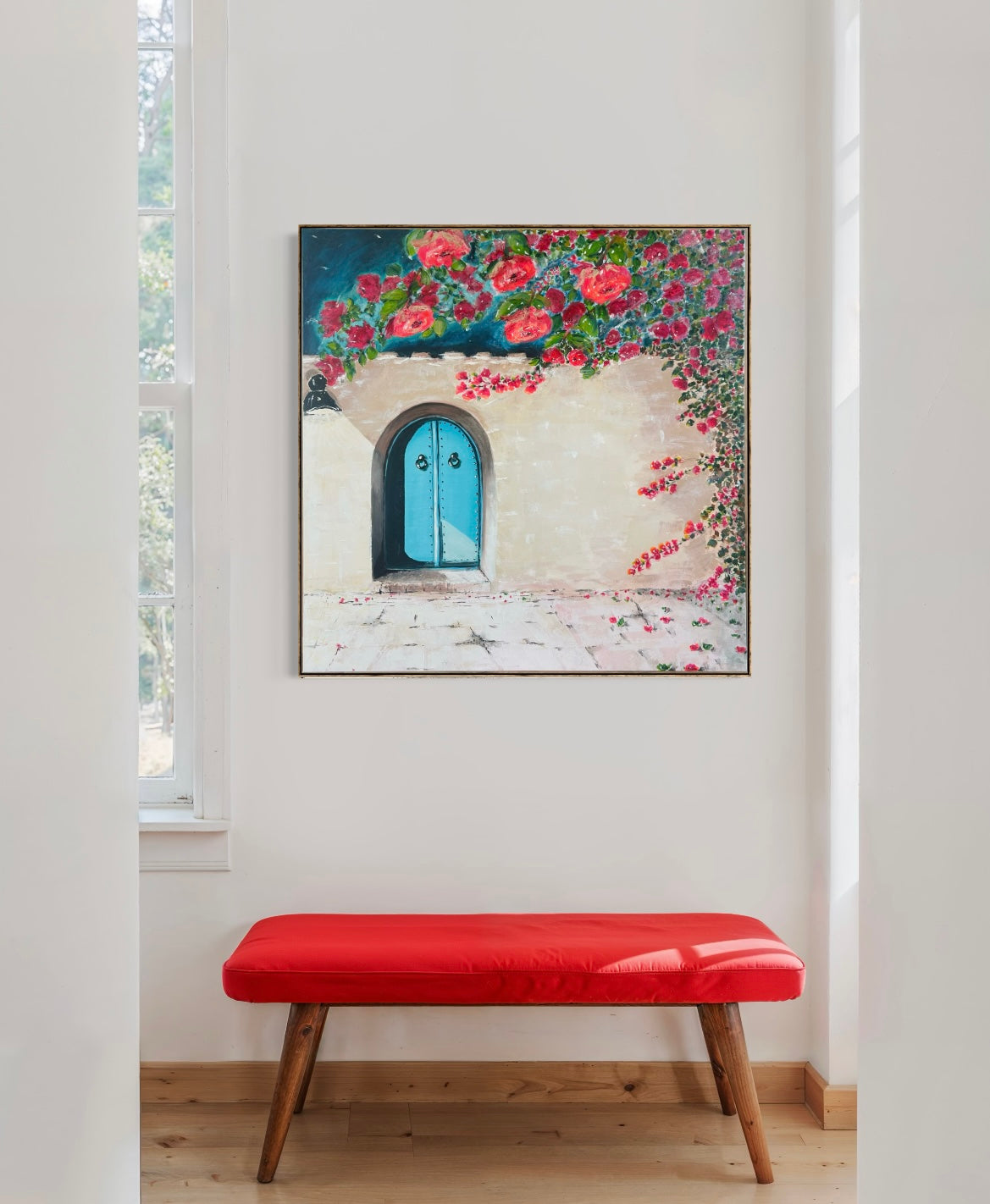 La porte bleue